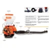 Agricultural 20 Liter Gasoline Mist duster Backpack 2 Stroke Atomizer Blower Sprayer for Pesticides Treatments and Pest Control