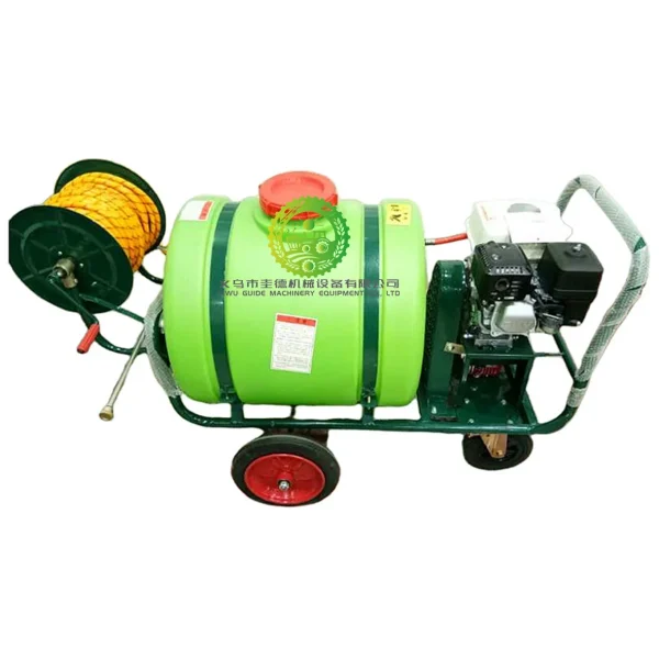 Trolley Type Agricultural Engine Power Sprayer 60L 100L 160L 300L with Motor Pump Gear Gearbox for Field Irrigation