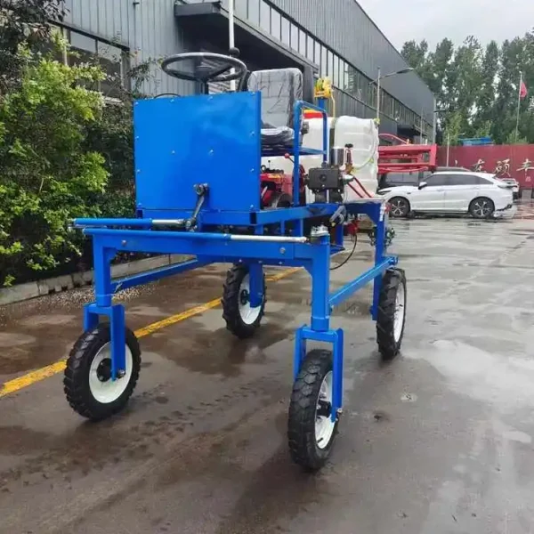 Large Capacity Machine Adjustable Wheel Base Spraying Car Spray Four Wheel Dosing Machine Fertilizer Spreader Fertilizer