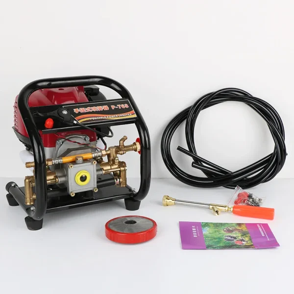 Portable Power Sprayer, Agricultural High-pressure Sprayer, Small Four-stroke Pesticide Spraying Tool for Fruit Trees
