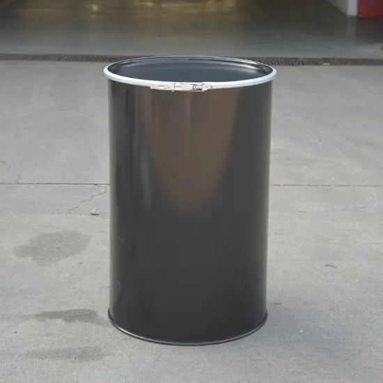 55-Gallon 200-Liter Open Head Steel Drum Metal Barrel for Paint Premium Quality Customized Printing & Logo Long Service Life