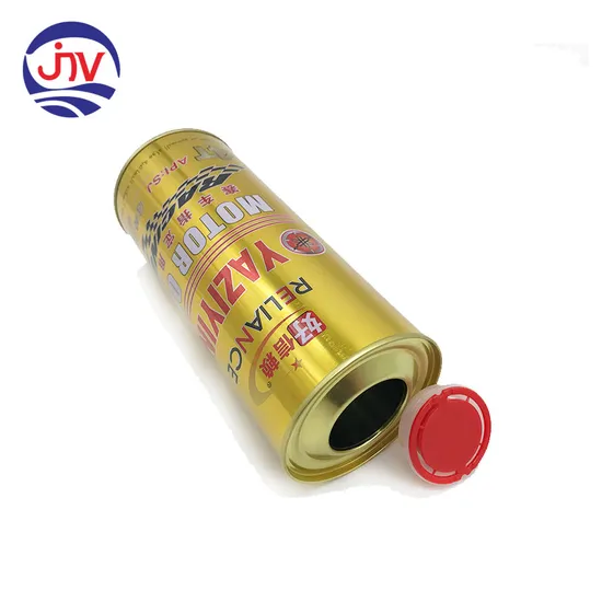 1L Tin Can Packaging for Motor Oil Boxes