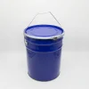 20 Liter Blue Coating Paint Bucket Metal Paint Barrel with Metal Cap for Metal Pail Bucket