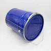 20 Liter Blue Coating Paint Bucket Metal Paint Barrel with Metal Cap for Metal Pail Bucket