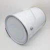 20L White Coating Paint Metal Drum Industrial Pail Round Metal Pail with Metal Cap Bucket