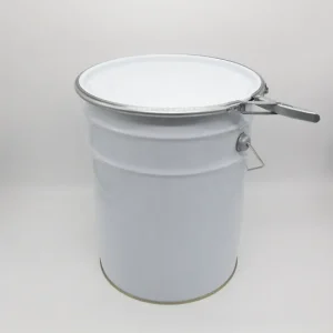 20L-White-Coating-Paint-Metal-Drum-Industrial-Pail-Round-Metal-Pail-with-Metal-Cap-Bucket (3) 20L White Coating Paint Metal Drum Industrial Pail Round Metal Pail with Metal Cap Bucket
