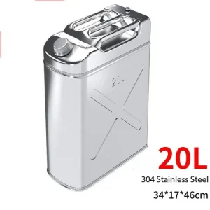 New Condition 304 Stainless Steel Oil Barrel 20L/30L Thick for Gasoline Storage Auto Parts-Spare Stainless Steel Oil Tank New Condition 304 Stainless Steel Oil Barrel 20L/30L Thick for Gasoline Storage Auto Parts-Spare Stainless Steel Oil Tank