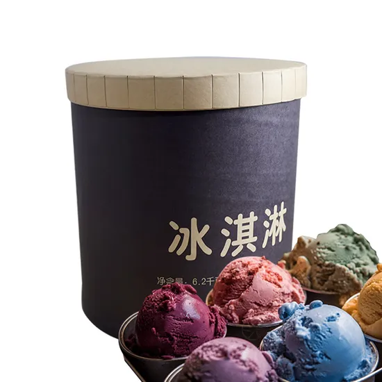 3 Gallon High Strength Ice Cream Tub Drum Commercial Ice Cream Bucket