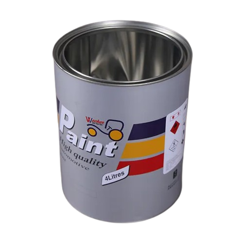 4 Liter Metal Paint Bucket with Lid