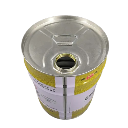 5 Gallon Engine Oil Round Empty Printed Metal Tin Barrels Closed Head for Paint Metal Pails Tin Can Manufacture