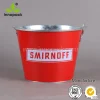 5 Qt Galvanized Metal Beer Bucket Beer Barrel with Metal Handle