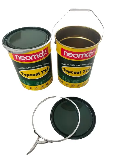 5L/20L Manufacturer Tinplate Metal Drum Clamp Water-Based Paint Wall and Floor Paint Packaging Iron Drum Can Be Printed