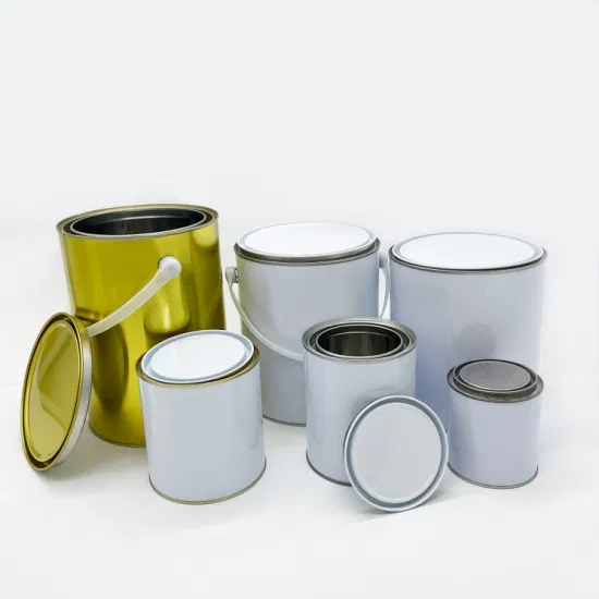 Custom Colorful 5 Quart Buckets with Lids