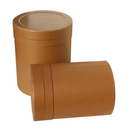 All-Fiber Drum Carton Drum Paper Drum for Packaging Pharmaceutical Intermediate