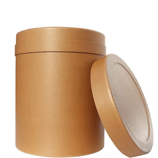 All-Fiber Drum Carton Drum Paper Drum for Packaging Pharmaceutical Intermediate