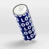 Custom Logo Design 330ml 500ml Aluminum Beverage Beer Can for Drinks Packaging