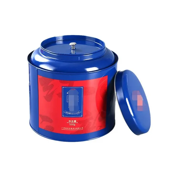 Custom New Orange Peel Iron Can Small Green Orange Iron Can Tea Can Large Half Catty One Catty Sealed Metal Cans Such as Medicine Metal Packaging Cans