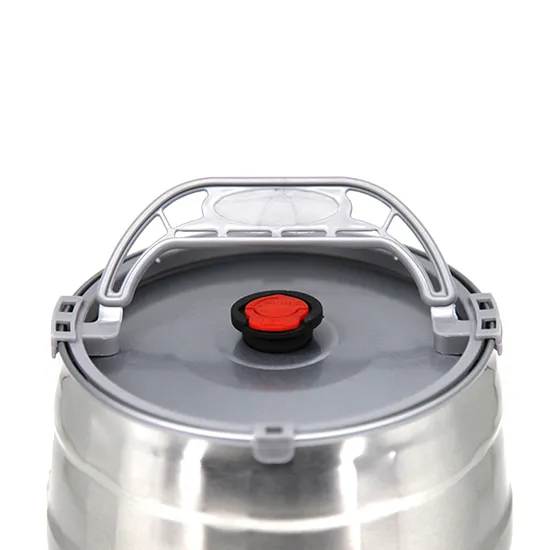 Custom Printing Food Grade Empty Metal 5L Beer Barrel Keg