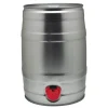 Custom Printing Food Grade Empty Metal 5L Beer Barrel Keg