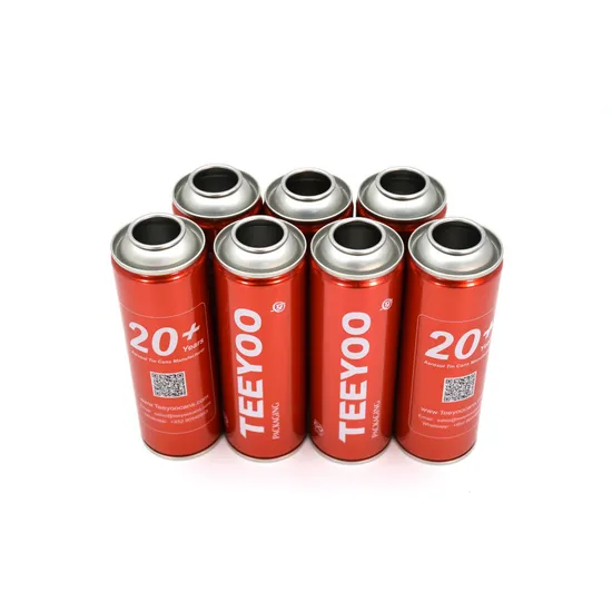 Customizable 52mm Metal Aerosol Tin Can High Quality Prime Tinplate Material
