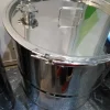 Industrial Grade 55 Gallon Stainless Steel Barrel with Open Top