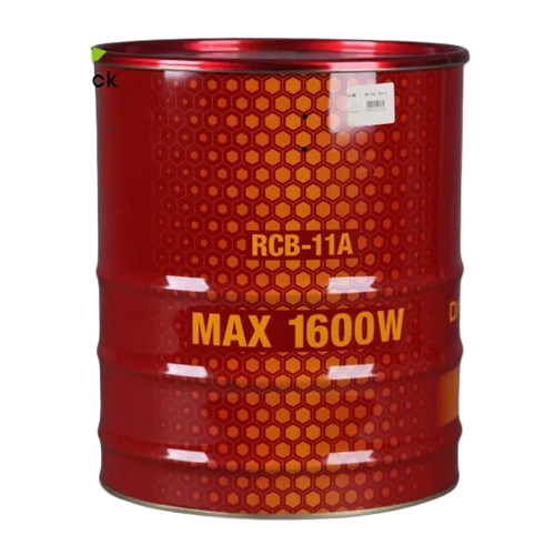 Red Factory Price Large Round Tin Drum 25 Liter Large Metal Bucket for Sale