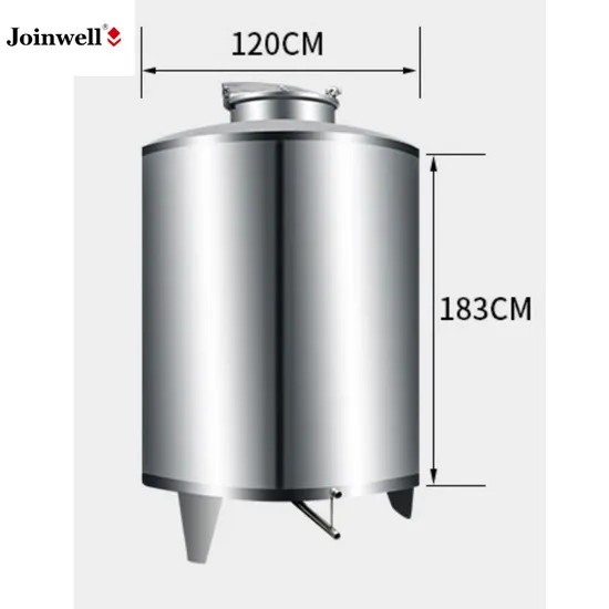 Liquid Storage Tank Stainless Steel Sterile Storage Tank/Food Grade Container