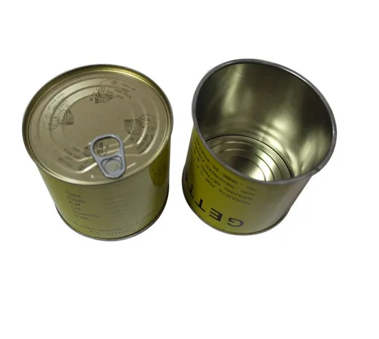 Manufacturers Supply High-Grade Underwear Underwear Tin Cans T Marlet Tin Cans Towel Socks Easy Pull Tin Cans Gift Cans