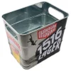 Metal Tin Ice Bucket with Handle for Party/Bar