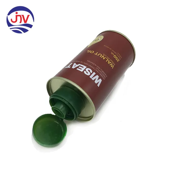 Olive Oil Can Metal Tin Oblong Can Edible Cooking Oil Can