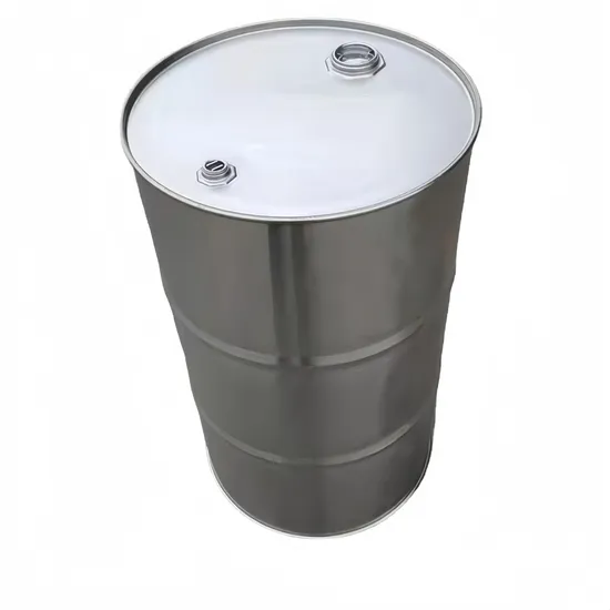 Open/Closed 200 Liter Stainless Steel 304 Drum Barrel