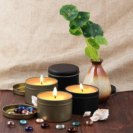 Popular Custom Printed 4oz Candle Tin Can