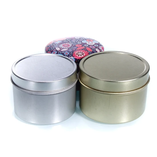 Popular Custom Printed 4oz Candle Tin Can