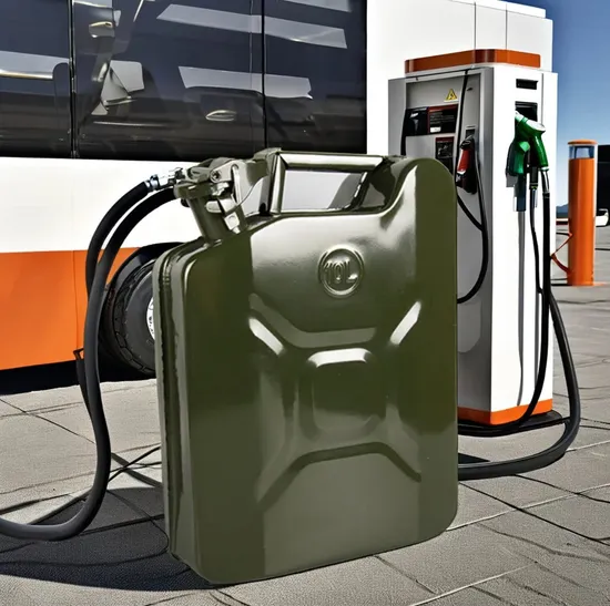 Portable 20L Steel Fuel Tank New Type Jerry Can Fuel Drum Pail Barrel for Sale for Petrol