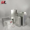 Wholesale 0.5L-5L Square Metal Cans Rectangular Tin Can Used for Edible Oil Paint Engine Oil Glue Chemicals or Food Customizable
