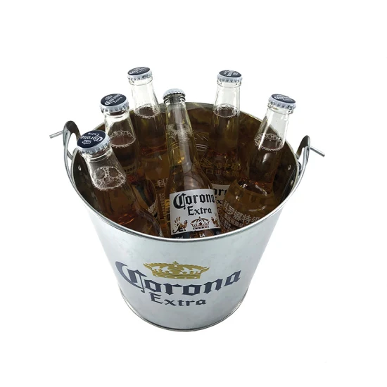 Wholesale Metal Stainless Steel Ice Bucket with Handle and Bottle Opener