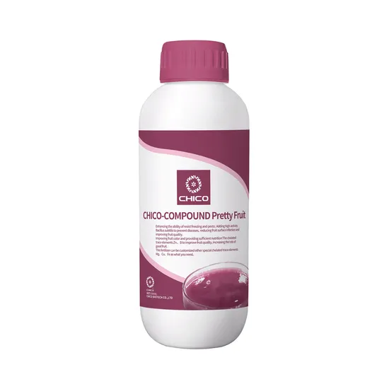 CHICO-COMPOUND Pretty Fruit NPK Bio Bacillus subtilis EDTA-Zn EDTA-B Organic Suspension liquid Fertilizer