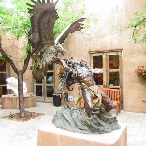 Custom-Animal-Eagle-Brass-Sculpture (3) Custom Animal Eagle Brass Sculpture