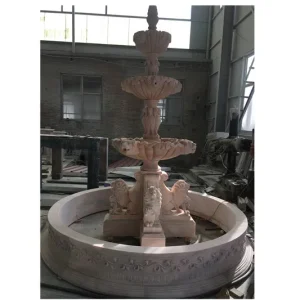 Experienced-Workmanship-Natural-Stone-Fountain-with-Ornament-for-Outdoor-Project-Granite-Fountain Natural Stone Fountain with Ornament for Outdoor Project Granite Fountain