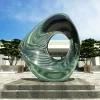 Factory Customized Glass Resin Art Installation Hotel Villa Decoration Sculpture