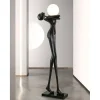 Indoor Living Room Lamp Sculpture Custom Brass Statue Abstract Sculpture Home Decoration