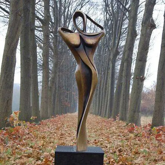 Indoor Living Room Lamp Sculpture Custom Brass Statue Abstract Sculpture Home Decoration