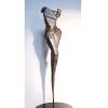 Indoor Living Room Lamp Sculpture Custom Brass Statue Abstract Sculpture Home Decoration