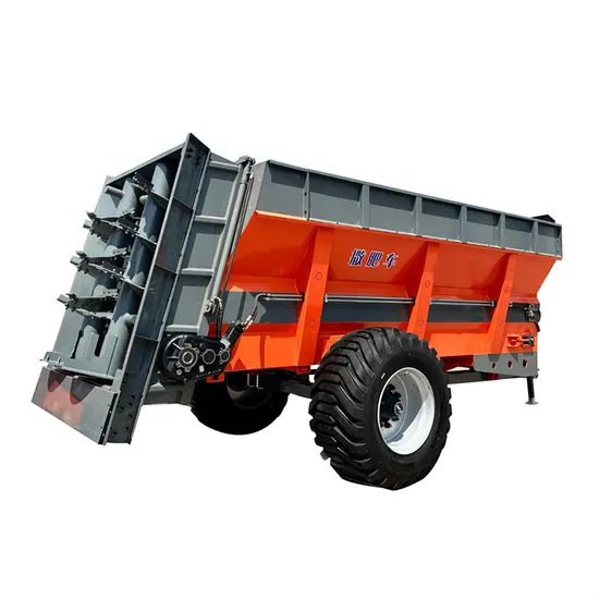 Large Capacity Manure Spreader Organic Power Fertilizer Spreader Agri Manure Spreader