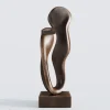 Modern Decor Building Use Art Bronze Abstract Sculpture for Hotel Lobby