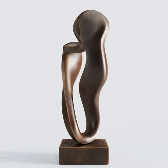 Modern Decor Building Use Art Bronze Abstract Sculpture for Hotel Lobby