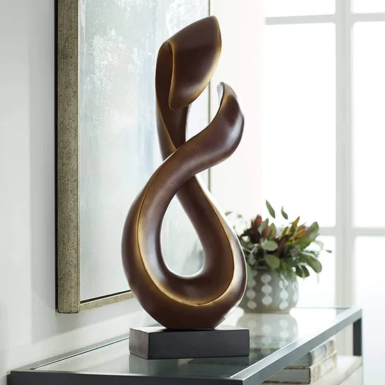 Modern Decor Building Use Art Bronze Abstract Sculpture for Hotel Lobby