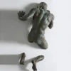 Modern Indoor Decor Body Sculpture Bronze Man Wall Sculpture