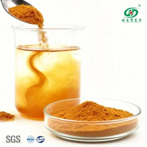 Organic Water Soluble Plant Fertilizer Fulvic Acid Yellow Powder