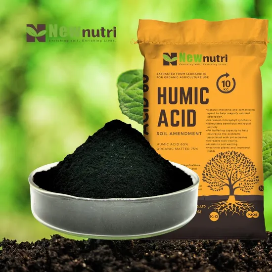Organic Humate Fertilizer for Soil Enrichment and Greener Gardens